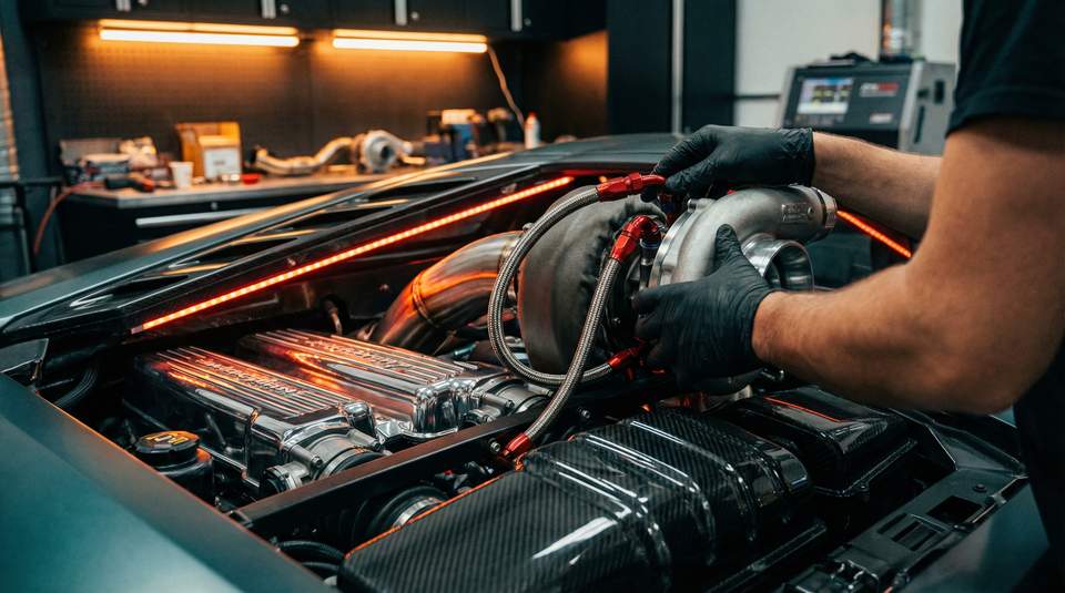 蜜芽视频：兰博基尼涡轮改装视频教程